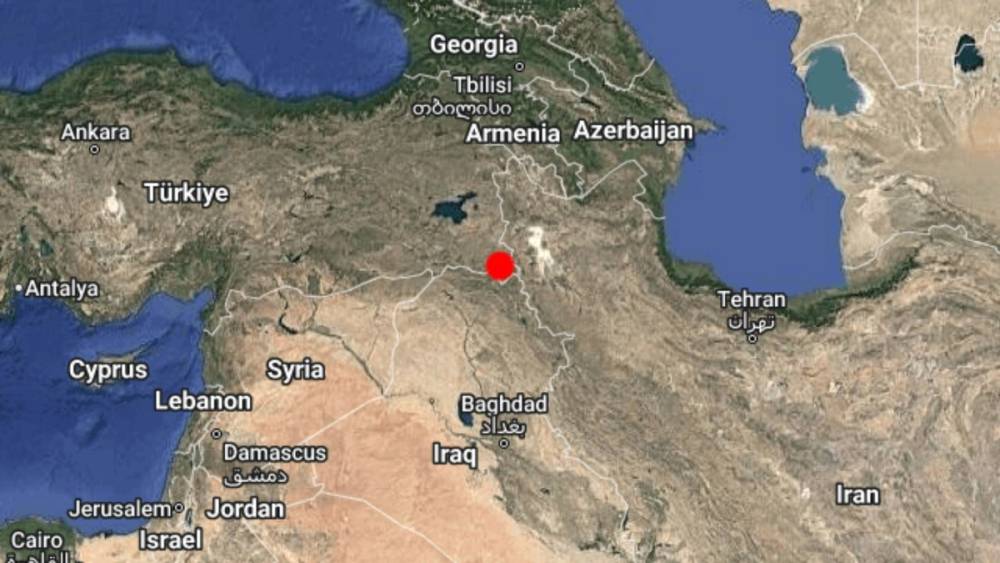 Hakkari-Yüksekova Yakınlarında 4.8 Büyüklüğünde Deprem 