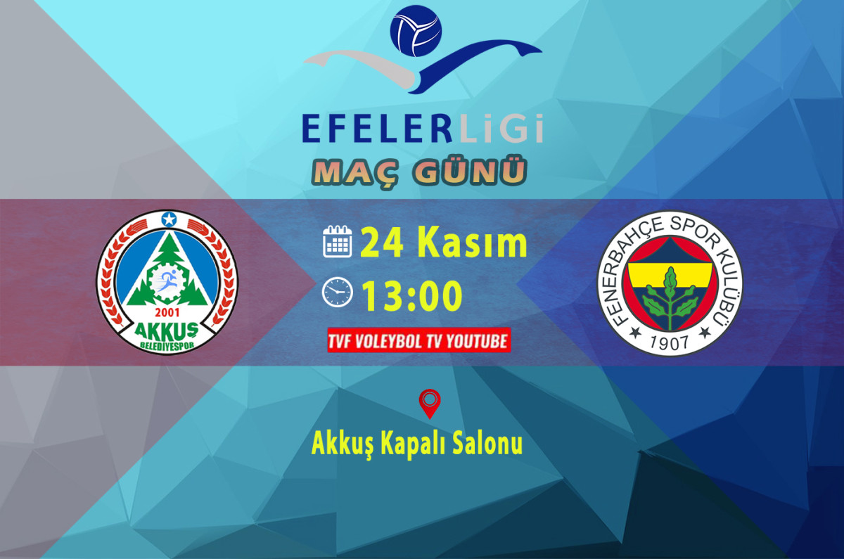 Akkuş Belediyespor Fenerbahçe’yi Ağırlayacak