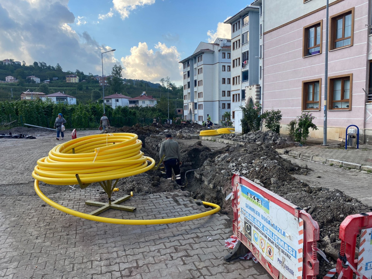 GÖLKÖY’DE DOĞALGAZ SEVİNCİ