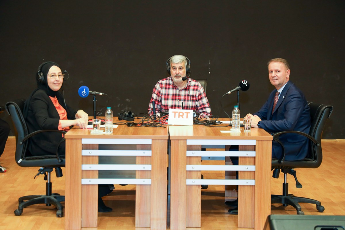 Rektör Baş, TRT Trabzon Radyosu’na Konuk Oldu