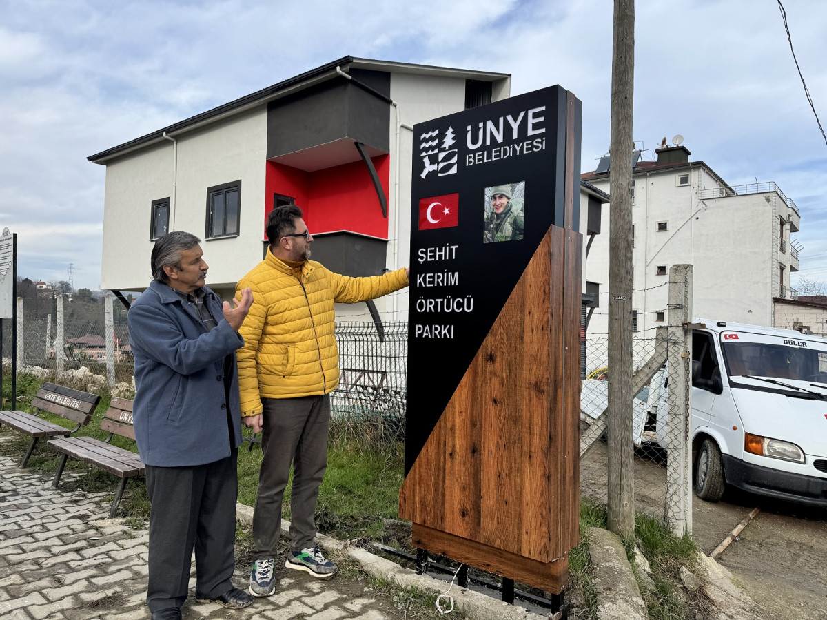 ÜNYE BELEDİYESİ’NDEN ŞEHİDE VEFA