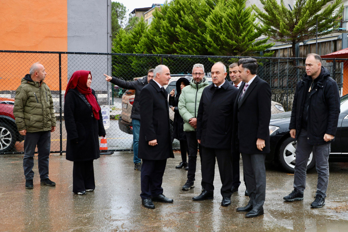 Vali Erol, Eğitim Yatırımlarını İnceledi